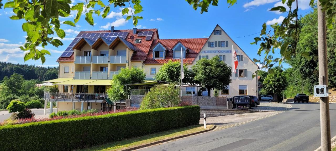 Landhotel-Gasthof Gruener Baum Hersbruck Esterno foto